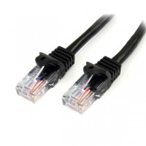 StarTech.com Cable Patch Cat5e UTP sin Enganches RJ-45 Macho - RJ-45 Macho, 10 Metros, Negro - Envío Gratis