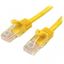StarTech.com Cable Patch Cat5e UTP sin Enganches RJ-45 Macho - RJ-45 Macho, 10 Metros, Amarillo - Envío Gratis