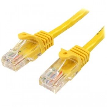 StarTech.com Cable Patch Cat5e UTP sin Enganches RJ-45 Macho - RJ-45 Macho, 10 Metros, Amarillo - Envío Gratis