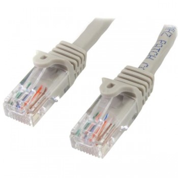 StarTech.com Cable Patch Cat5 UTP sin Enganches RJ-45 Macho - RJ-45 Macho, 50cm, Gris - Envío Gratis