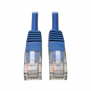 Tripp Lite Cable Patch Cat5e UTP Moldeado, RJ-45 Macho - RJ-45 Macho, 350MHz, 1.8 Metros, Azul - Envío Gratis