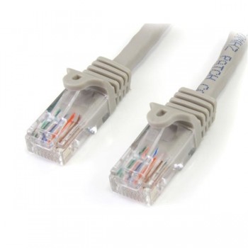 StarTech.com Cable Patch Cat5e UTP sin Enganches RJ-45 Macho - RJ-45 Macho, 4.6 Metros, Gris - Envío Gratis