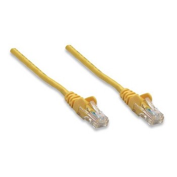 Intellinet Cable Patch Cat5e RJ-45 Macho - RJ-45 Macho, 1 Metro, Amarillo - Envío Gratis