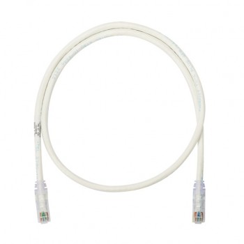 Panduit Cable Patch NetKey Cat6 UTP, RJ-45 Macho - RJ-45 Macho, 3.05 Metros, Blanco - Envío Gratis