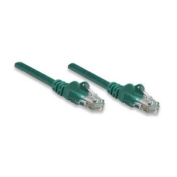Intellinet Cable Patch Cat5e UTP RJ-45 Macho - RJ-45 Macho, 1 Metro, Verde - Envío Gratis