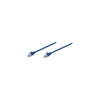 Intellinet Cable Patch Cat5e UTP RJ-45 Macho - RJ-45 Macho, 15cm, Azul - Envío Gratis