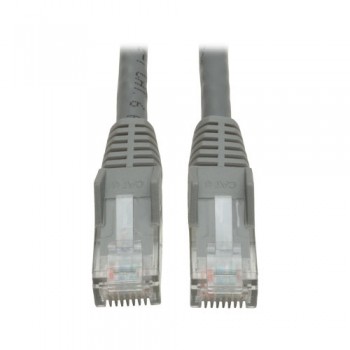 Tripp Lite Cable Patch Moldeado sin Enganches Cat6 UTP, RJ-45 Macho - RJ-45 Macho, 3 Metros, Gris - Envío Gratis