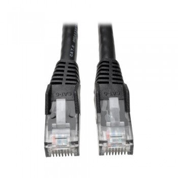 Tripp Lite Cable Patch Cat6 Moldeado sin Enganches, RJ-45 Macho - RJ-45 Macho, 9.1 Metros, Negro - Envío Gratis