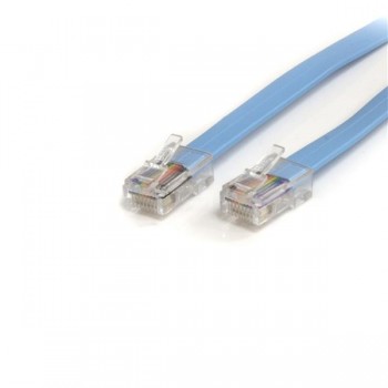 StarTech.com Cable Rollover de Consola Cisco, Ethernet RJ-45 Macho - Macho, 1.8 Metros, Azul - Envío Gratis