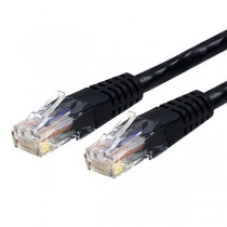 StarTech.com Cable Patch Cat6 UTP Moldeado RJ-45 Macho - RJ-45 Macho, 90cm, Negro - Envío Gratis