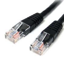 StarTech.com Cable Patch Cat5e UTP Moldeado RJ-45 Macho - RJ-45 Macho, 1.8 Metros, Negro - Envío Gratis