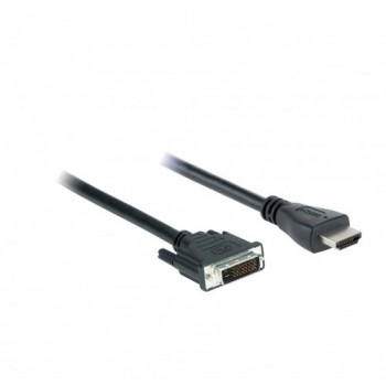 V7 Cable HDMI Macho - DVI-D Macho, 2 Metros, Negro - Envío Gratis