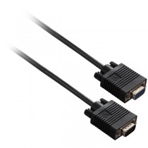 V7 Cable VGA (D-Sub) Macho - VGA (D-Sub) Hembra, 3 Metros, Negro - Envío Gratis