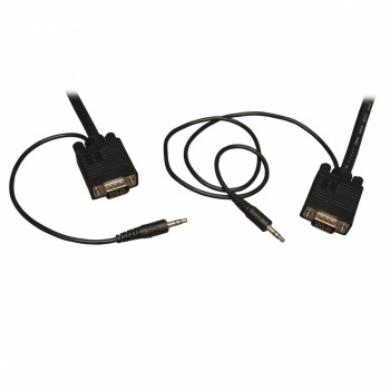 Tripp Lite Cable Coaxial para Monitor, VGA (D-Sub) Macho - VGA (D-Sub) Macho, 4.57 Metros, Negro - Envío Gratis
