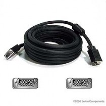 Belkin Cable VGA/SVGA, 2x D-Sub (HD15), 4.6 Metros, Negro - Envío Gratis