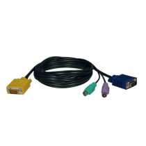 Tripp Lite Cable VGA, HD15 Macho - HD15 Macho / (x2) MiniDIN6 M, 1.8 Metros - Envío Gratis