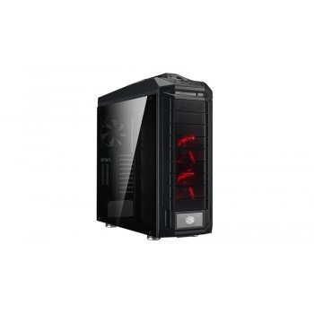 Gabinete Cooler Master Trooper SE con Ventana LED Rojo, Full-Tower, ATX/EATX/Micro-ATX/Mini-ATX/XL-ATX, sin - Envío Gratis