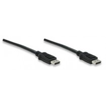 Manhattan Cable DisplayPort Macho - DisplayPort Macho, 1.3 Metros, Negro - Envío Gratis