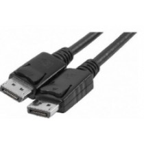 BRobotix Cable 804212 DisplayPort Macho - DisplayPort Macho, 1.8 Metros, Negro - Envío Gratis