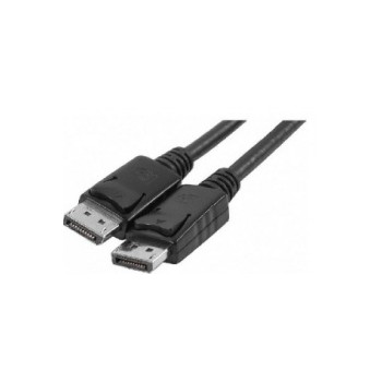 BRobotix Cable 804212 DisplayPort Macho - DisplayPort Macho, 1.8 Metros, Negro - Envío Gratis