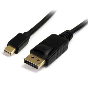 StarTech.com Cable mini DisplayPort Macho - DisplayPort Macho, 1.8 Metros, Negro - Envío Gratis