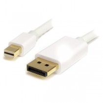 StarTech.com Cable Mini DisplayPort Macho - DisplayPort Macho, 2 Metros, Blanco - Envío Gratis