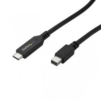 StarTech.com Adaptador USB C - Macho - Mini DisplayPort - Macho 1 Metro, Negro - Envío Gratis