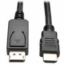 Tripp Lite Cable DisplayPort Macho - HDMI Macho, 1.8 Metros, Negro - Envío Gratis