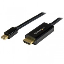StarTech.com Cable Mini DisplayPort Macho - HDMI Macho Ultra HD 4K, 3 Metros, Negro - Envío Gratis