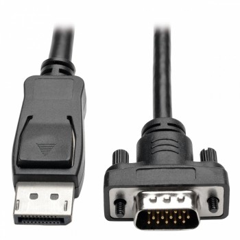 Tripp Lite Cable DisplayPort Macho - VGA Macho, 3.05 Metros, Negro - Envío Gratis
