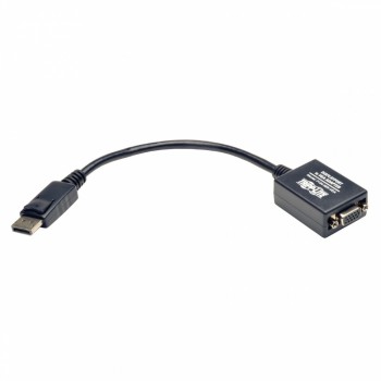 Tripp Lite Cable Adaptador DisplayPort Macho - HD15 Hembra, 15cm, Negro - Envío Gratis