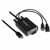 StarTech.com Cable Mini DisplayPort Macho - VGA Macho con Audio, 2 Metros, Negro - Envío Gratis