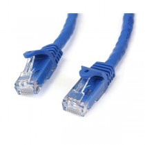 StarTech.com Cable Patch Cat6 UTP sin Enganches RJ-45 Macho - RJ-45 Macho, 7.62 Metros, Azul - Envío Gratis
