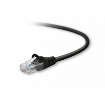 Belkin Cable Patch Snagless Cat5e RJ-45 - RJ-45, 4.6 Metros, Negro - Envío Gratis