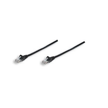 Intellinet Cable Patch CAT5e RJ-45 - RJ-45, 0.15 Metros, Negro - Envío Gratis