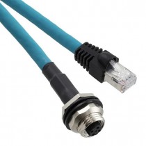 Belden Cable Patch IP RJ-45 Macho - M12 Hembra, 1 Metro, Azul - Envío Gratis