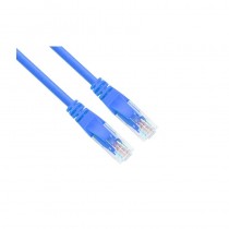 Vcom Cable Patch Cat5e UTP RJ-45 Macho - RJ-45 Macho, 1 Metro, Azul - Envío Gratis