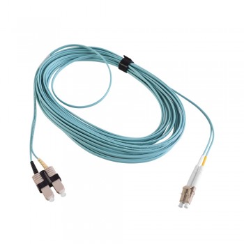 Siemon Cable Fibra Óptica Multimodo OM3 LC Macho - SC Macho, 10 Metros, Azul - Envío Gratis