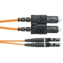 Panduit Cable Fibra Óptica OM2 LC Macho - SC Macho, 3 Metros, Naranja - Envío Gratis