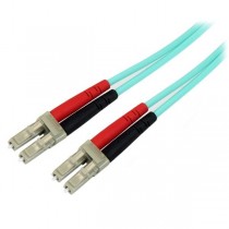StarTech.com Cable Fibra Óptica Multimodo Dúplex OM3 LC Macho - LC Macho, 3 Metros, Turquesa - Envío Gratis