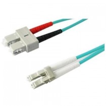 Panduit Cable Fibra Óptica Multimodo OM3 LC Macho - SC Macho, 2 Metros, Turquesa - Envío Gratis