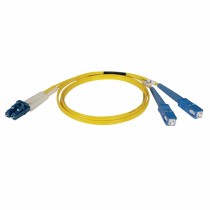 Tripp Lite Cable Fibra Óptica OFNR LC Macho - SC Macho, 3 Metros, Amarillo - Envío Gratis