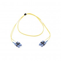 Siemon Cable de Fibra ÓpticaFJ2-SCUSCUL-01 Duplex OFNP SC Macho - SC Macho, Monomodo, 1 Metro, Amarillo - Envío Gratis