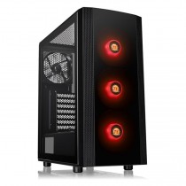 Gabinete Thermaltake Versa J25 TG RGB con Ventana, Midi-Tower, ATX/Micro-ATX/Mini-ITX, USB 3.0, sin Fuente, Negro - Envío Gratis