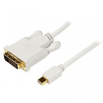 StarTech.com Cable Pasivo de Video, mini DisplayPort Macho - DVI-D Macho, 1.8 Metros, Blanco - Envío Gratis