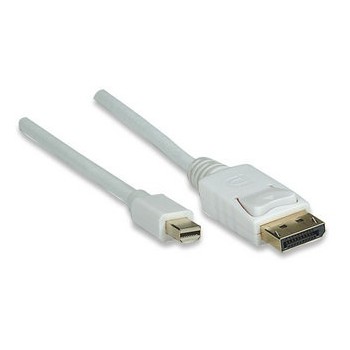 Manhattan Cable Mini DisplayPort - DisplayPort, 3 Metros, Blanco - Envío Gratis