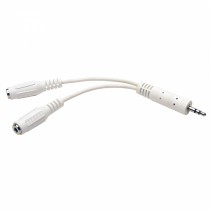 Tripp Lite Cable Divisor en ''Y'' 3.5mm Macho, 2x 3.5mm Hembra, 15cm, Blanco - Envío Gratis