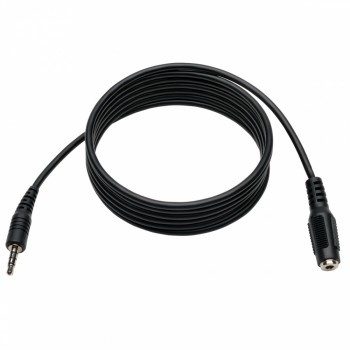 Tripp Lite Cable 3.5mm Macho - 3.5mm Hembra, 1.83 Metros, Negro - Envío Gratis