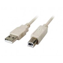 Xtech Cable USB A Macho - USB B Macho, 1.82 Metros, Blanco - Envío Gratis