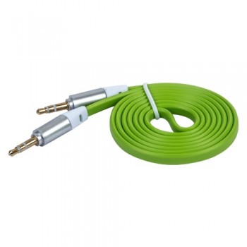 Naceb Cable 3.5mm Macho - 3.5mm Macho, 1 Metro, Verde - Envío Gratis